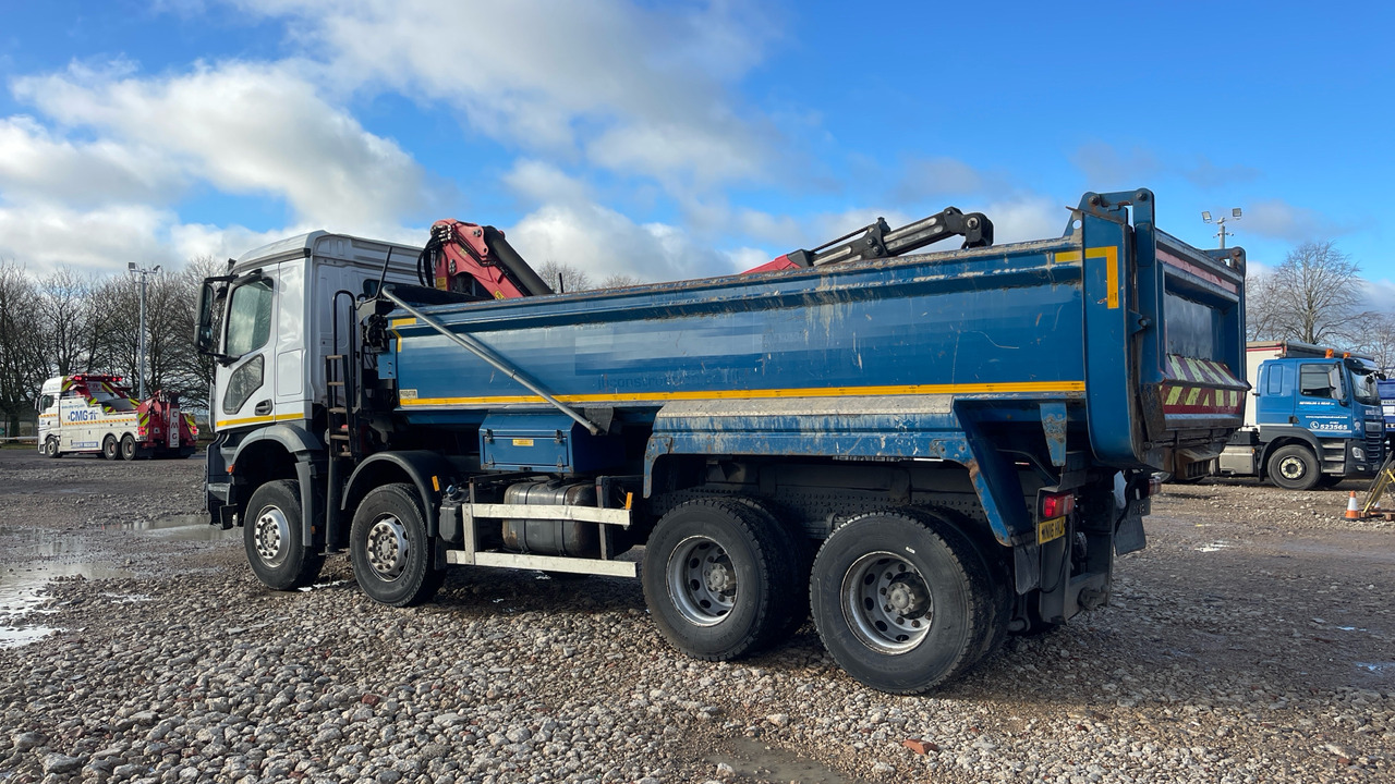 MERCEDES-BENZ AROCS - Самосвал камион, Камион с кран: снимка 3 MERCEDES-BENZ AROCS - Самосвал камион, Камион с кран: снимка 3