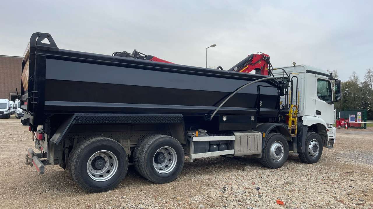 MERCEDES-BENZ AROCS - Самосвал камион, Камион с кран: снимка 4 MERCEDES-BENZ AROCS - Самосвал камион, Камион с кран: снимка 4