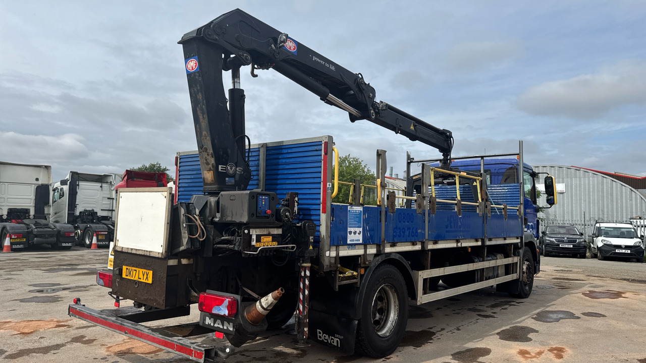 Man TGM 18.250 - Бордови камион, Камион с кран: снимка 4 Man TGM 18.250 - Бордови камион, Камион с кран: снимка 4