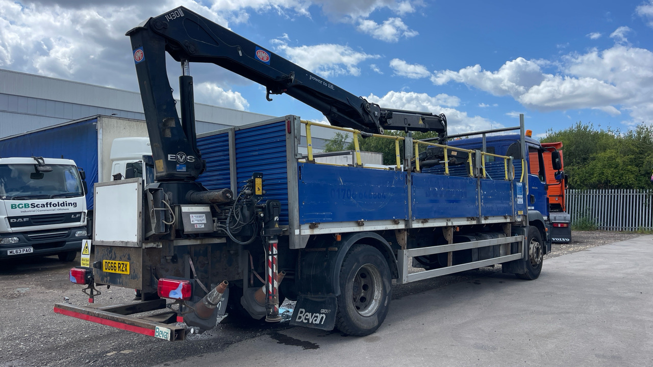 Man TGM 18.250 - Бордови камион, Камион с кран: снимка 4 Man TGM 18.250 - Бордови камион, Камион с кран: снимка 4