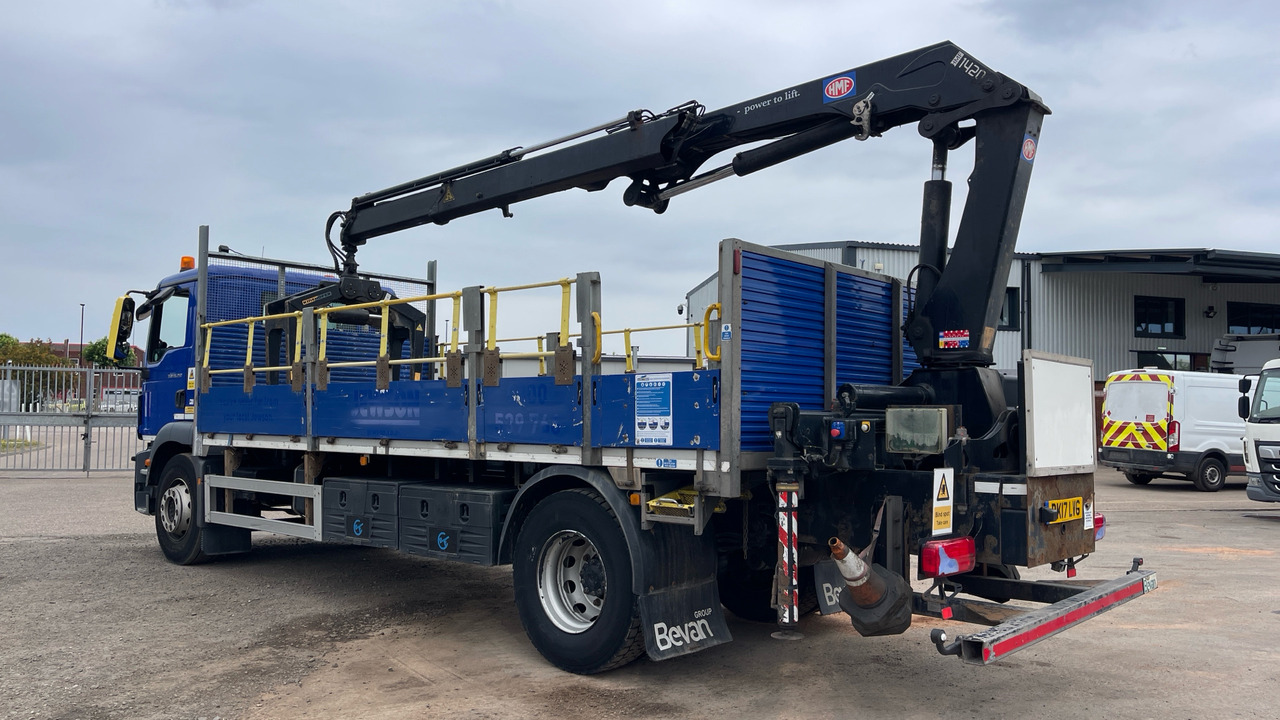 Man TGM 18.250 - Бордови камион, Камион с кран: снимка 3 Man TGM 18.250 - Бордови камион, Камион с кран: снимка 3