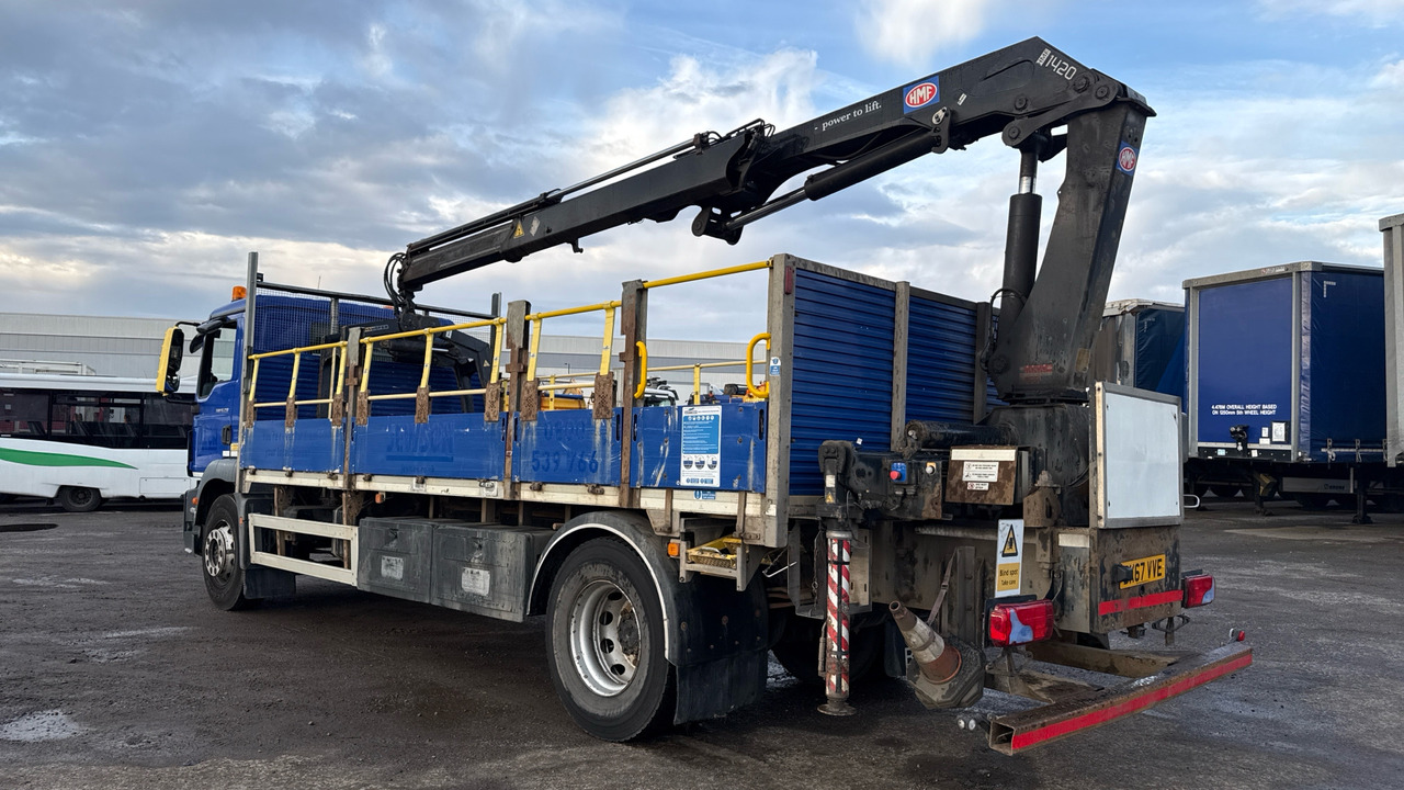 Man TGM 18.250 - Бордови камион, Камион с кран: снимка 3 Man TGM 18.250 - Бордови камион, Камион с кран: снимка 3