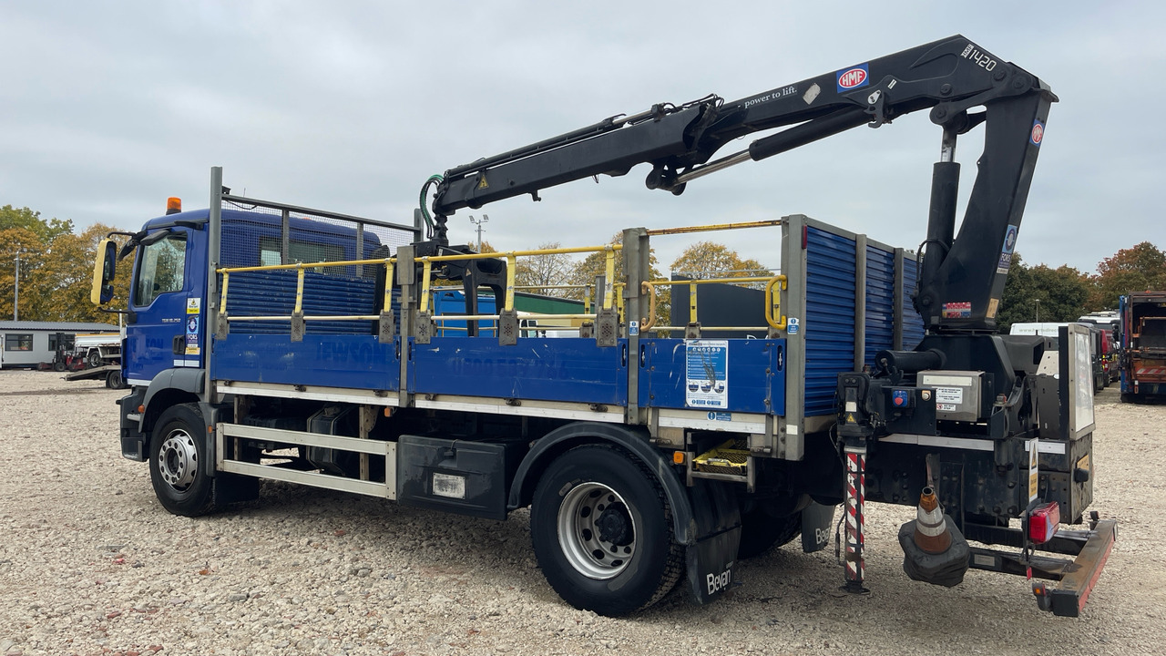 Man TGM 18.250 - Бордови камион, Камион с кран: снимка 3 Man TGM 18.250 - Бордови камион, Камион с кран: снимка 3