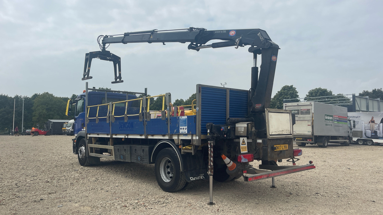 Man TGM 18.250 - Бордови камион, Камион с кран: снимка 3 Man TGM 18.250 - Бордови камион, Камион с кран: снимка 3