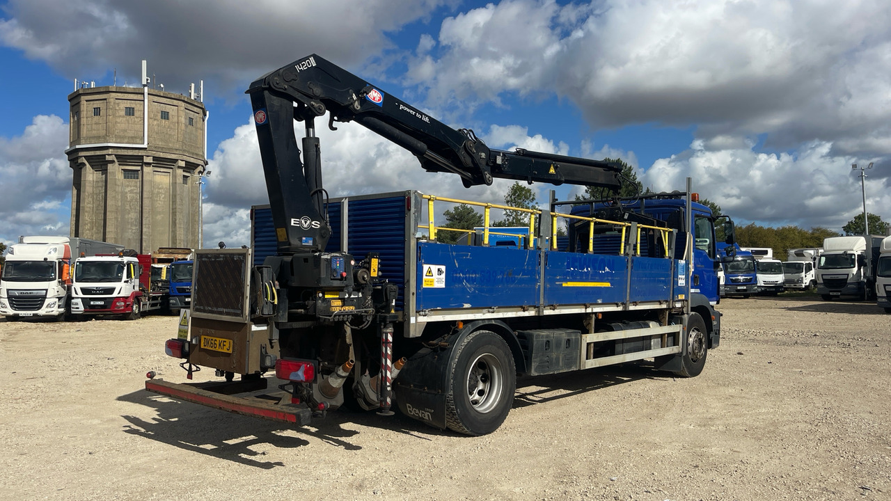 Man TGM 18.250 - Бордови камион, Камион с кран: снимка 4 Man TGM 18.250 - Бордови камион, Камион с кран: снимка 4