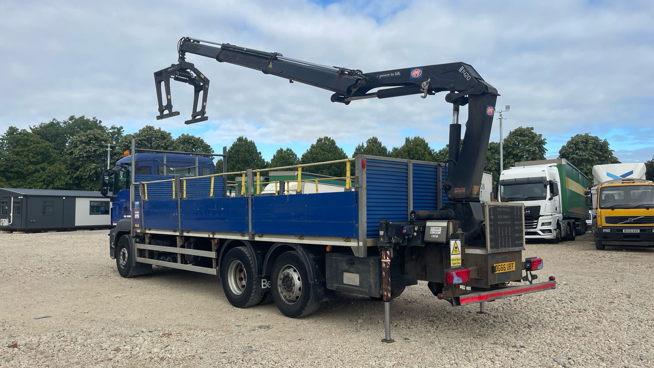 Man TGS 26.360 - Бордови камион, Камион с кран: снимка 3 Man TGS 26.360 - Бордови камион, Камион с кран: снимка 3