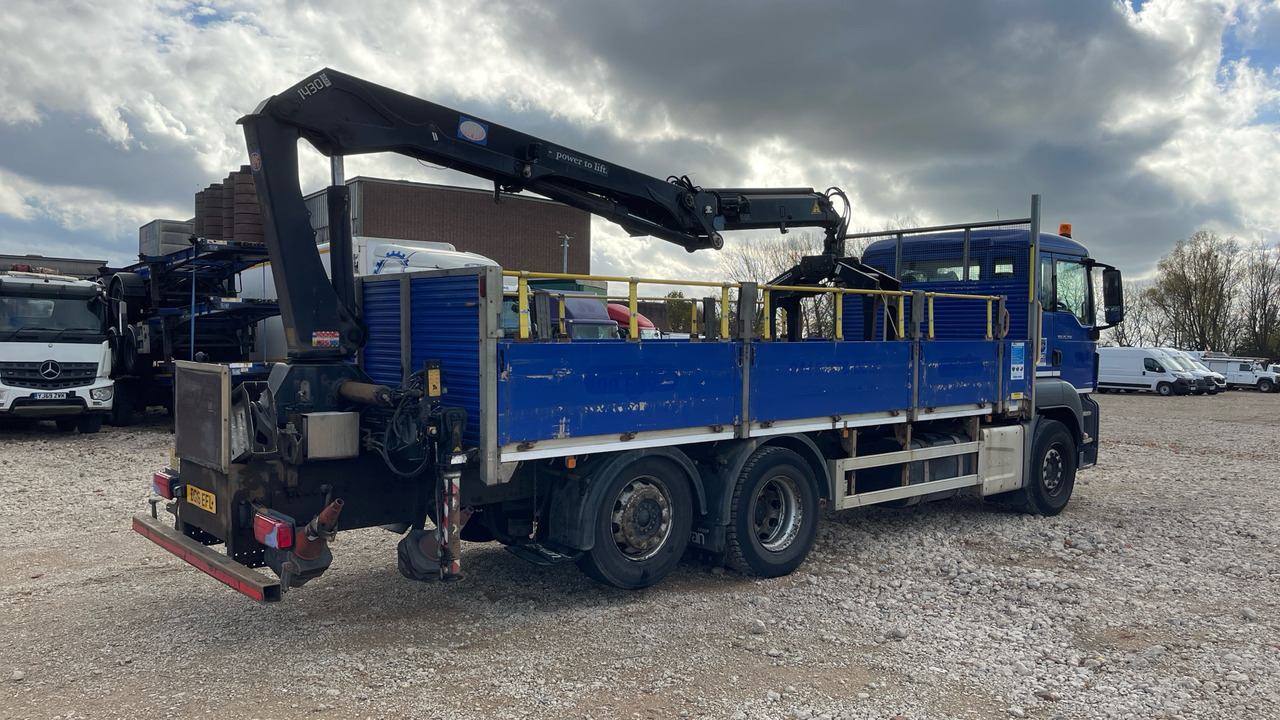 Man TGS 26.360 - Бордови камион, Камион с кран: снимка 4 Man TGS 26.360 - Бордови камион, Камион с кран: снимка 4