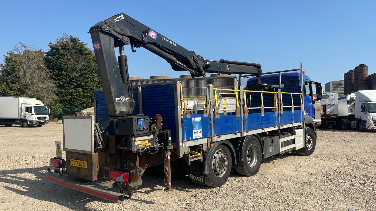Man TGS 26.360 - Бордови камион, Камион с кран: снимка 4 Man TGS 26.360 - Бордови камион, Камион с кран: снимка 4