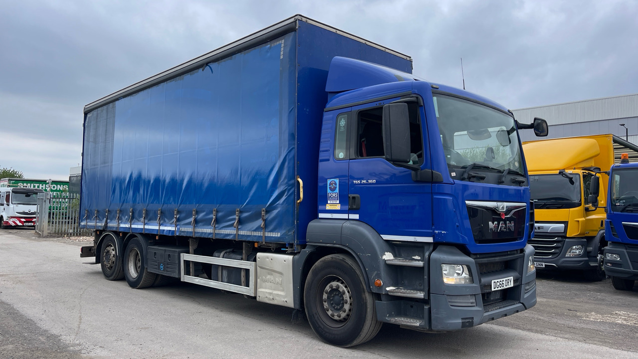 Man TGS 26.360 - Камион с брезент: снимка 1 Man TGS 26.360 - Камион с брезент: снимка 1