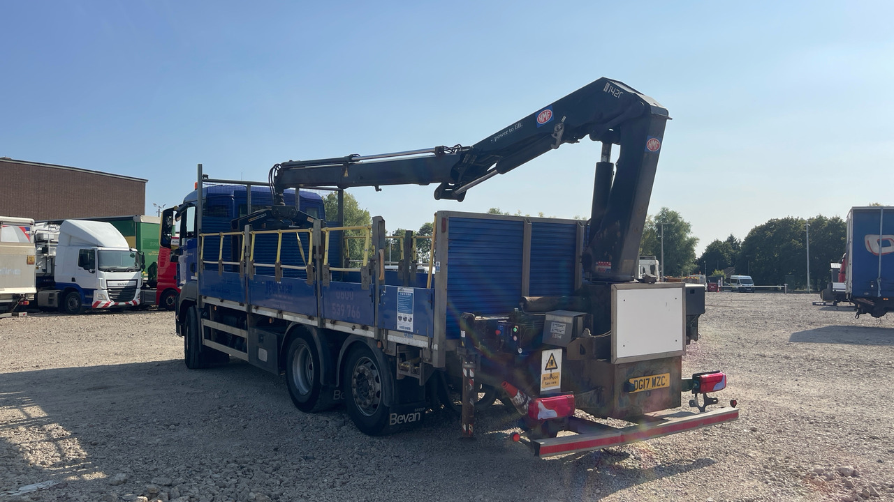 Man TGS 26.360 - Бордови камион, Камион с кран: снимка 3 Man TGS 26.360 - Бордови камион, Камион с кран: снимка 3