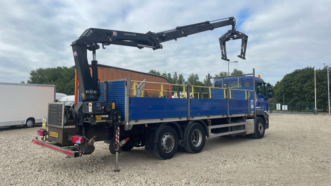 Man TGS 26.360 - Бордови камион, Камион с кран: снимка 4 Man TGS 26.360 - Бордови камион, Камион с кран: снимка 4