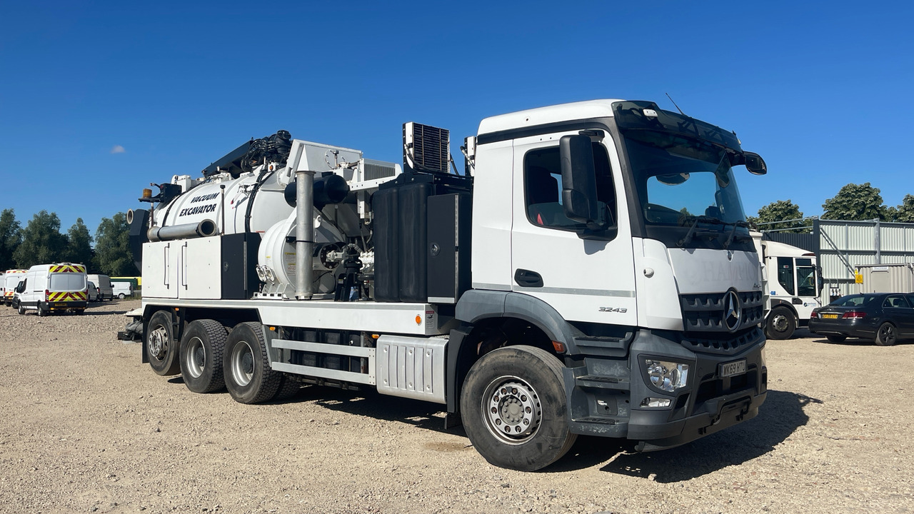 Mercedes-Benz Arocs 3243 - Каналопочистваща машина: снимка 1 Mercedes-Benz Arocs 3243 - Каналопочистваща машина: снимка 1