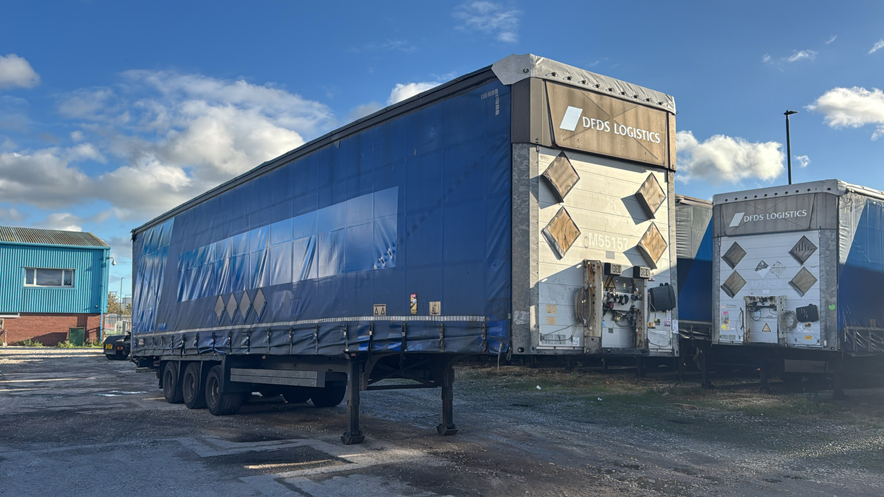 SCHMITZ CURTAINSIDE  EUROLINER - Ремарке: снимка 1 SCHMITZ CURTAINSIDE  EUROLINER - Ремарке: снимка 1