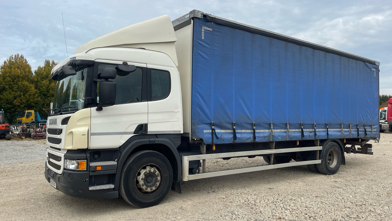 SCANIA P 250 - Камион с брезент: снимка 2 SCANIA P 250 - Камион с брезент: снимка 2