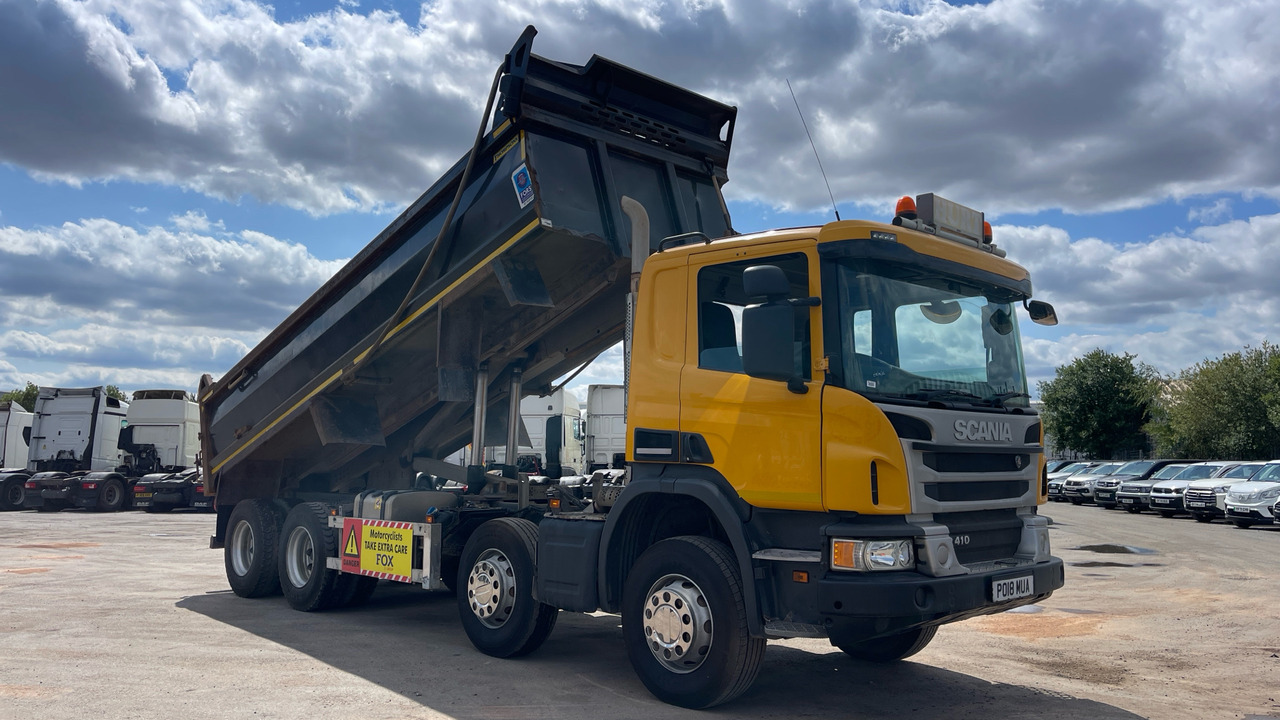 SCANIA P 410 - Самосвал камион: снимка 1 SCANIA P 410 - Самосвал камион: снимка 1