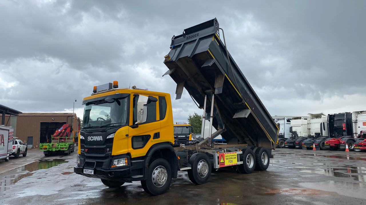 SCANIA P 410 - Самосвал камион: снимка 2 SCANIA P 410 - Самосвал камион: снимка 2