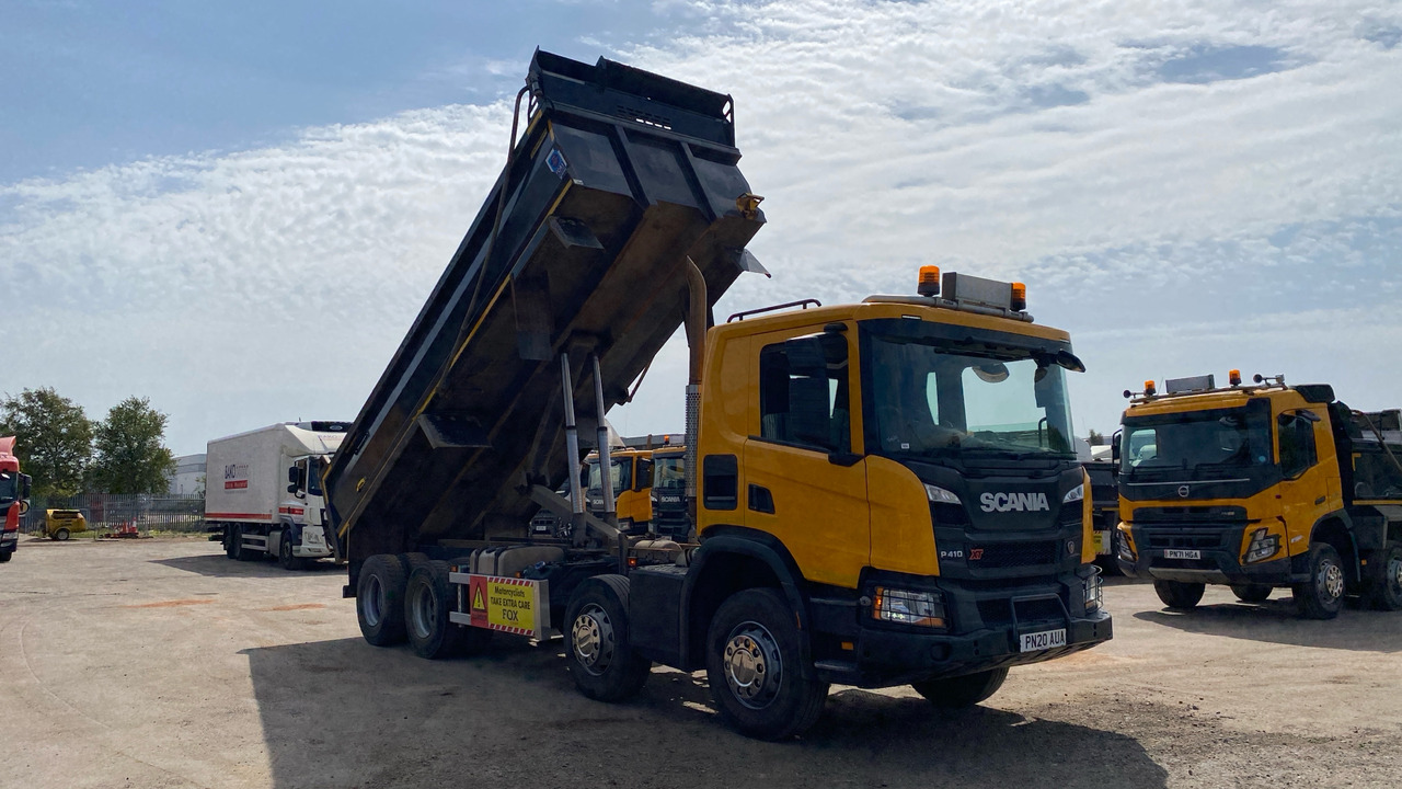 SCANIA P 410 - Самосвал камион: снимка 1 SCANIA P 410 - Самосвал камион: снимка 1