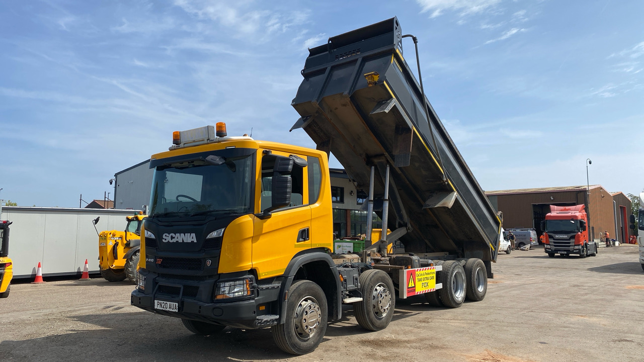 SCANIA P 410 - Самосвал камион: снимка 2 SCANIA P 410 - Самосвал камион: снимка 2