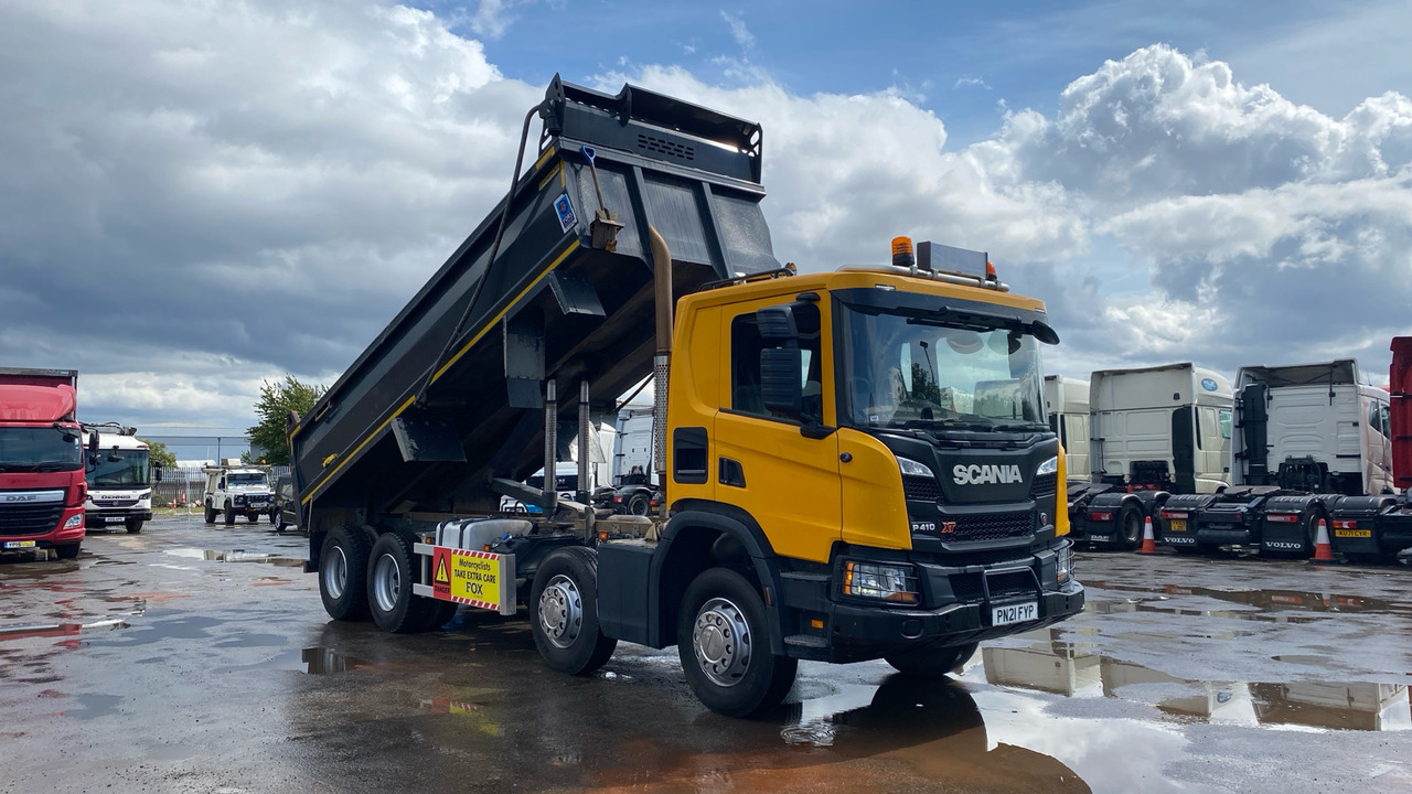 SCANIA P 410 XT - Самосвал камион: снимка 1 SCANIA P 410 XT - Самосвал камион: снимка 1