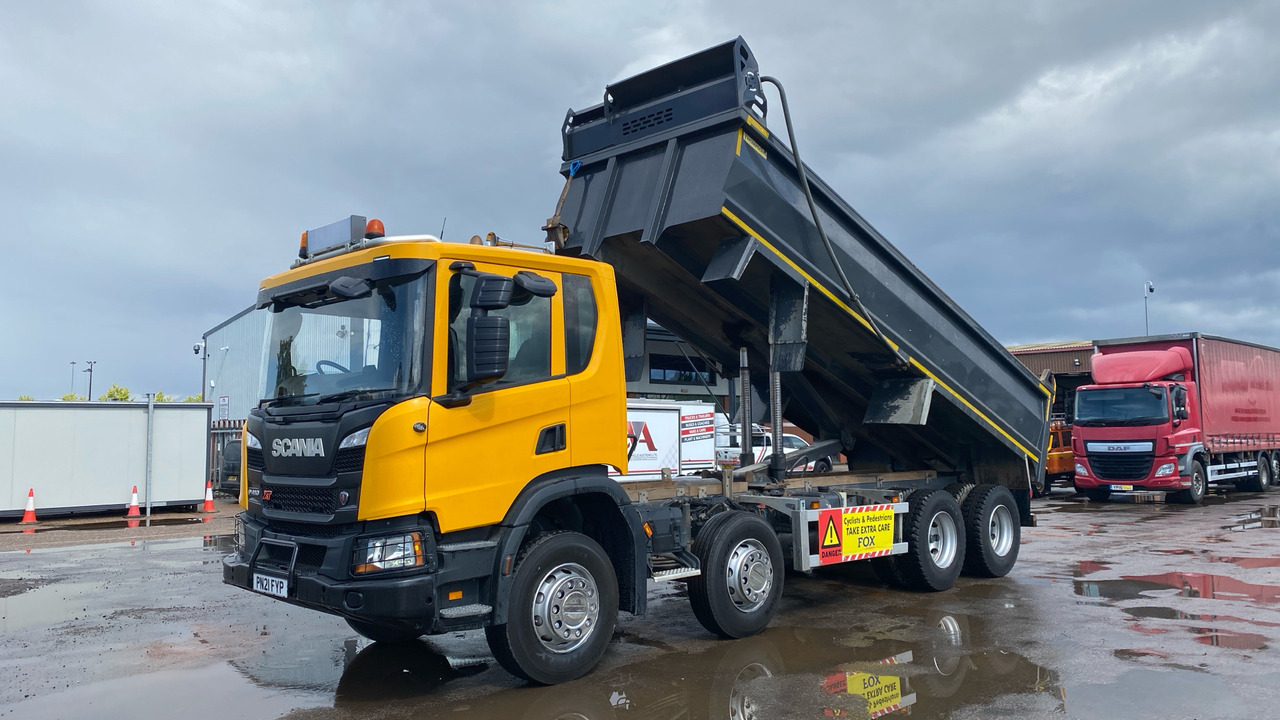 SCANIA P 410 XT - Самосвал камион: снимка 2 SCANIA P 410 XT - Самосвал камион: снимка 2