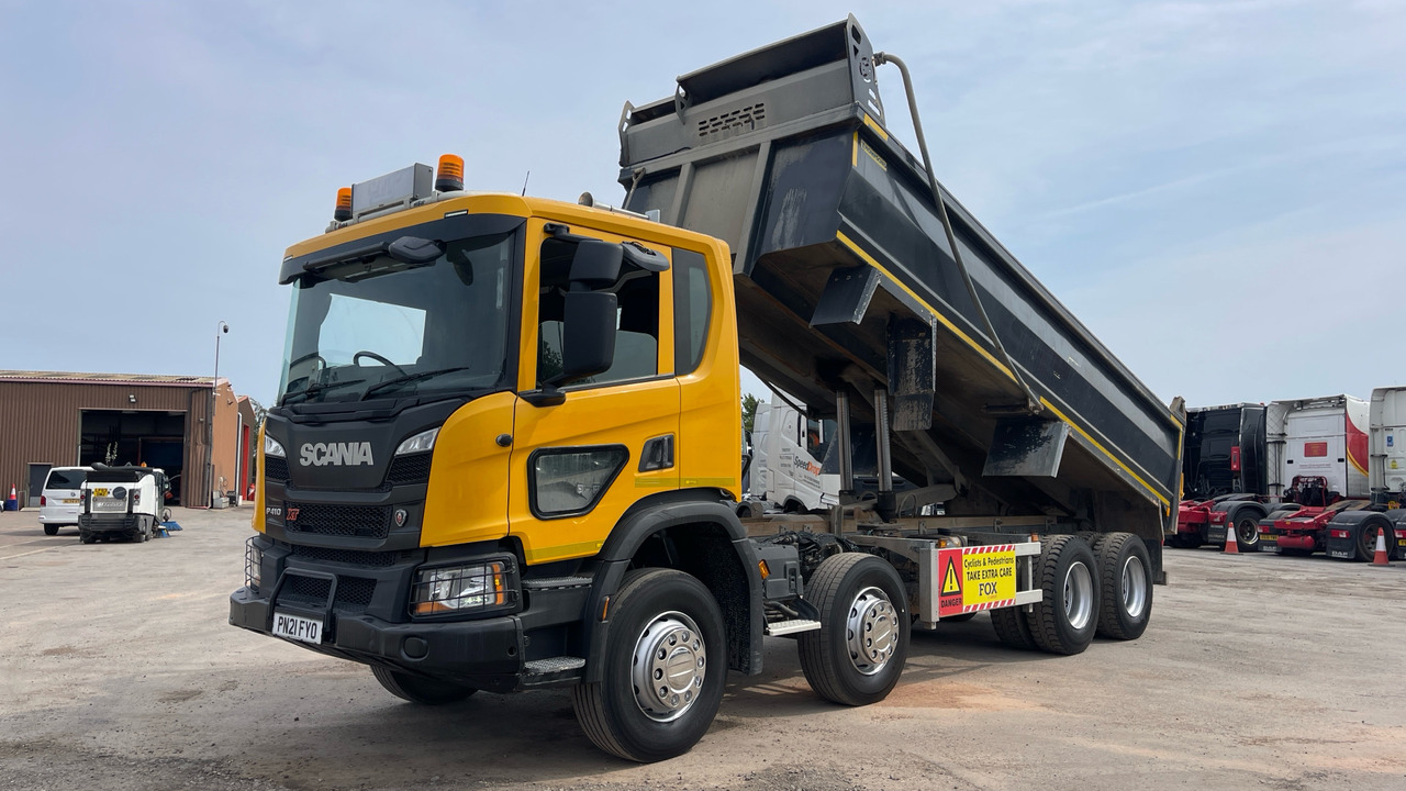 SCANIA P 410 XT - Самосвал камион: снимка 2 SCANIA P 410 XT - Самосвал камион: снимка 2