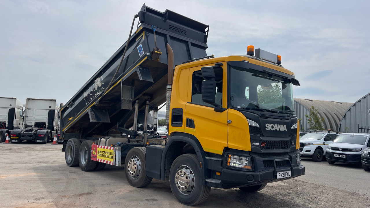 SCANIA P 410 XT - Самосвал камион: снимка 1 SCANIA P 410 XT - Самосвал камион: снимка 1