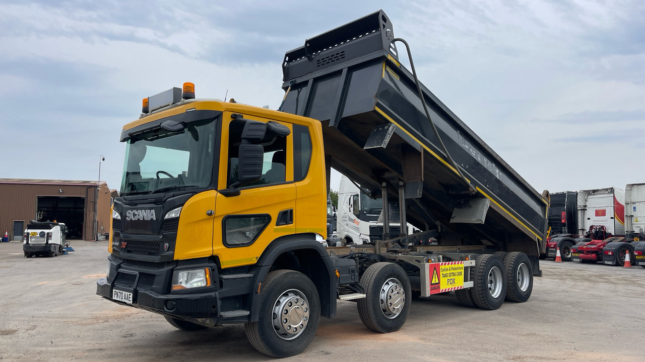 SCANIA P 410 XT - Самосвал камион: снимка 2 SCANIA P 410 XT - Самосвал камион: снимка 2