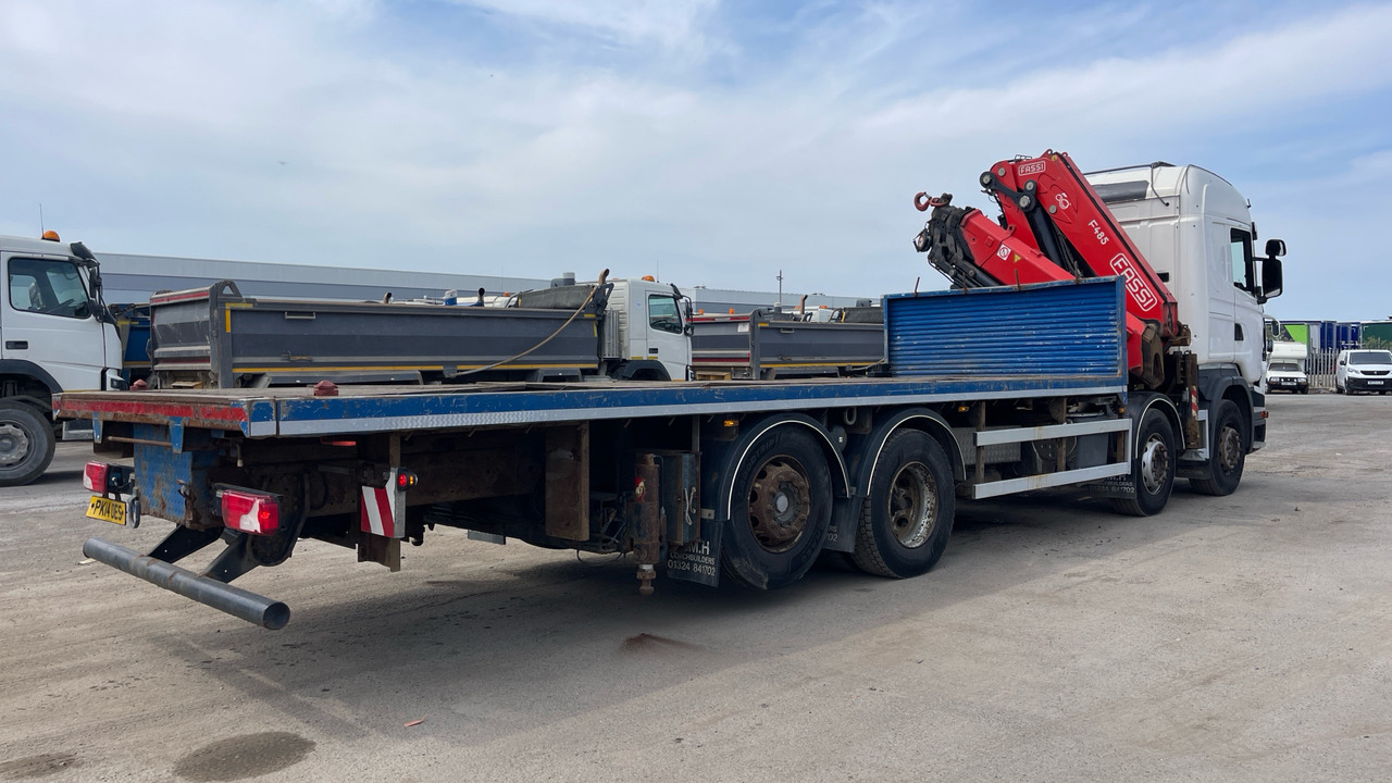 SCANIA R 450 - Бордови камион, Камион с кран: снимка 4 SCANIA R 450 - Бордови камион, Камион с кран: снимка 4