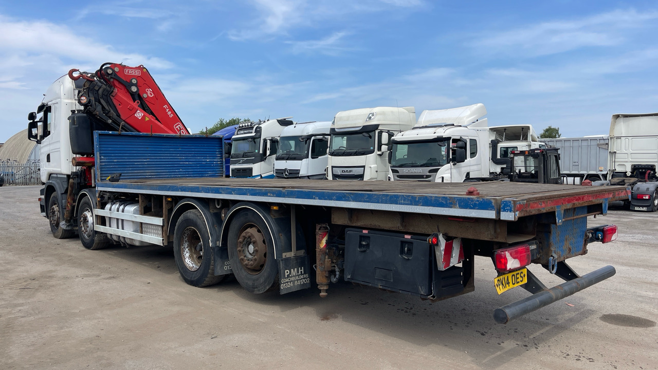 SCANIA R 450 - Бордови камион, Камион с кран: снимка 3 SCANIA R 450 - Бордови камион, Камион с кран: снимка 3