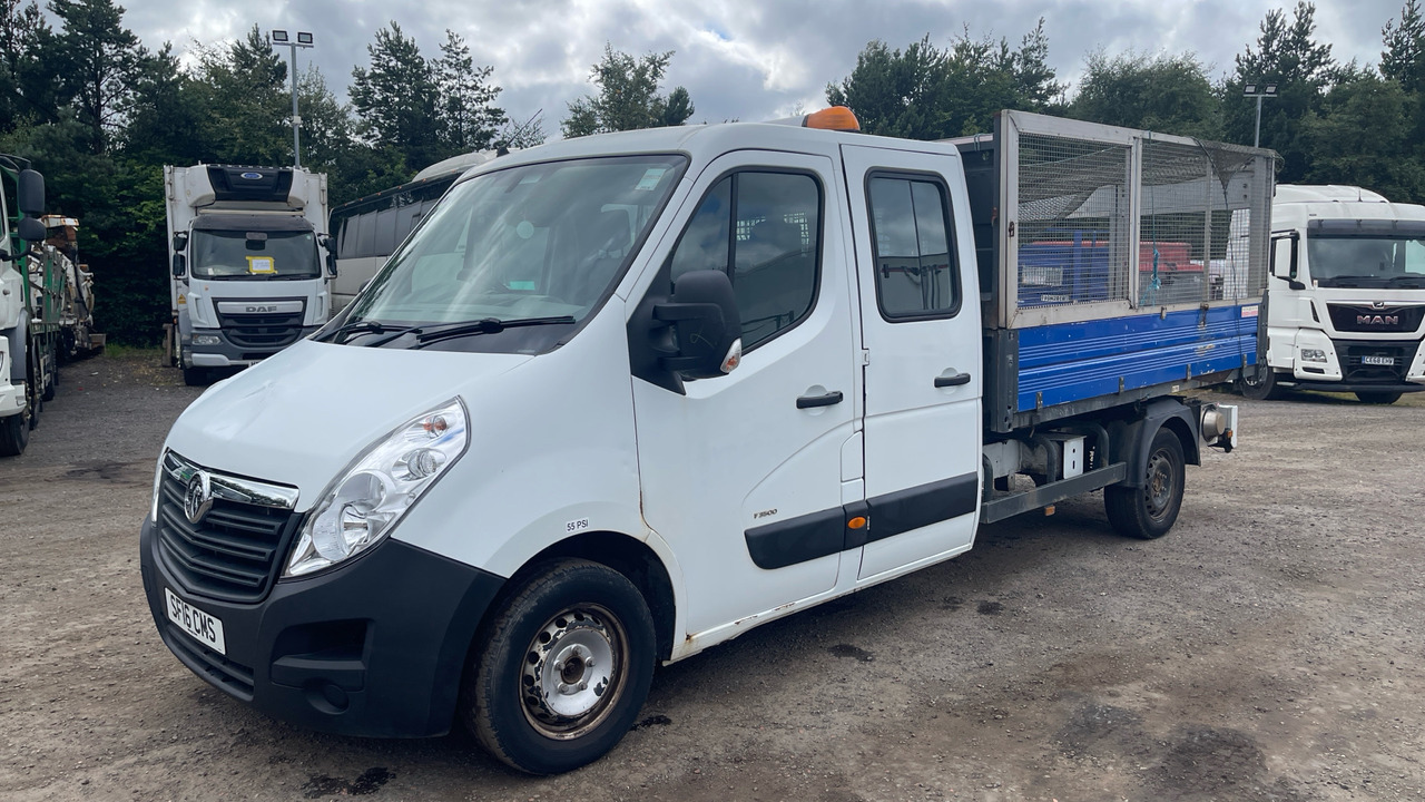 Vauxhall Movano 2.3 CDTI BiTurbo ecoFLEX H1 Crew Cab Tipper 136ps - Бус самосвал: снимка 2 Vauxhall Movano 2.3 CDTI BiTurbo ecoFLEX H1 Crew Cab Tipper 136ps - Бус самосвал: снимка 2