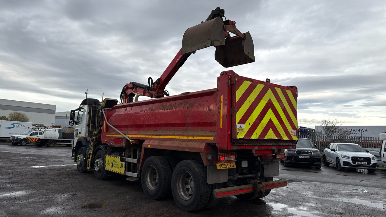 Volvo FM 410 - Самосвал камион, Камион с кран: снимка 3 Volvo FM 410 - Самосвал камион, Камион с кран: снимка 3