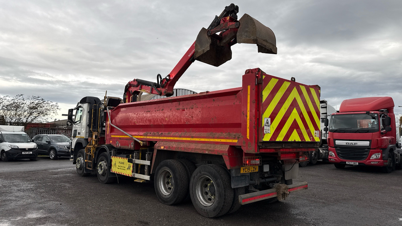 Volvo FM 410 - Самосвал камион, Камион с кран: снимка 3 Volvo FM 410 - Самосвал камион, Камион с кран: снимка 3