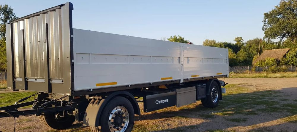 Krone Budowlana Skrzynia Odnowiona - Бордово ремарке/ Платформа: снимка 5 Krone Budowlana Skrzynia Odnowiona - Бордово ремарке/ Платформа: снимка 5