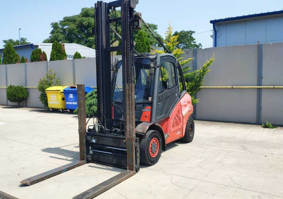 Linde H50D - Дизелов мотокар: снимка 1 Linde H50D - Дизелов мотокар: снимка 1