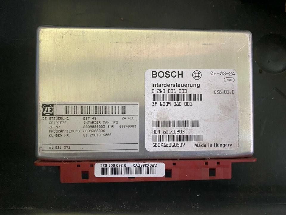 BOSCH Intardersteuerung 0260001033 ZF 6009380001 MAN 81258106000 - Блок за управление за Камион: снимка 4 BOSCH Intardersteuerung 0260001033 ZF 6009380001 MAN 81258106000 - Блок за управление за Камион: снимка 4