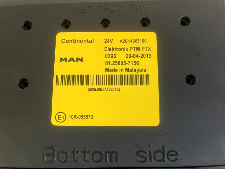 MAN Continental Elektronik PTM PTX Steuergerät 81.25805-7156 - Блок за управление за Камион: снимка 3 MAN Continental Elektronik PTM PTX Steuergerät 81.25805-7156 - Блок за управление за Камион: снимка 3