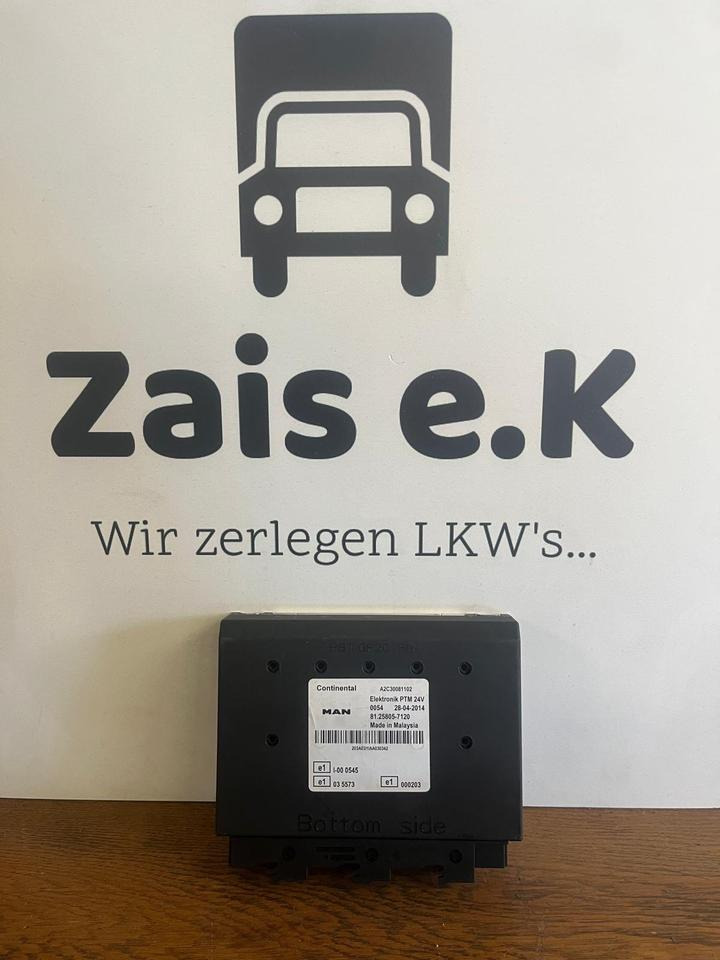 MAN Continental Elektronik PTM Steuergerät 81258057120 - Блок за управление за Камион: снимка 1 MAN Continental Elektronik PTM Steuergerät 81258057120 - Блок за управление за Камион: снимка 1