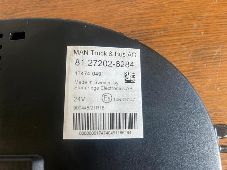 MAN EU6 Kombiinstrument / Tacho 81.27202-6284 - Табло за Камион: снимка 3 MAN EU6 Kombiinstrument / Tacho 81.27202-6284 - Табло за Камион: снимка 3