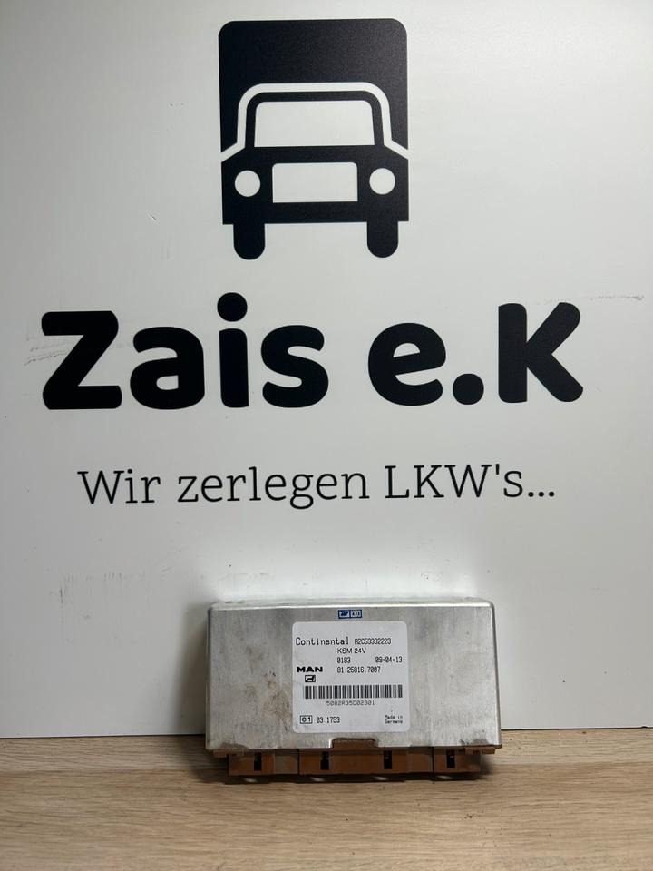 MAN KSM Continental Steuergerät 81.25816.7007 - Блок за управление за Камион: снимка 1 MAN KSM Continental Steuergerät 81.25816.7007 - Блок за управление за Камион: снимка 1