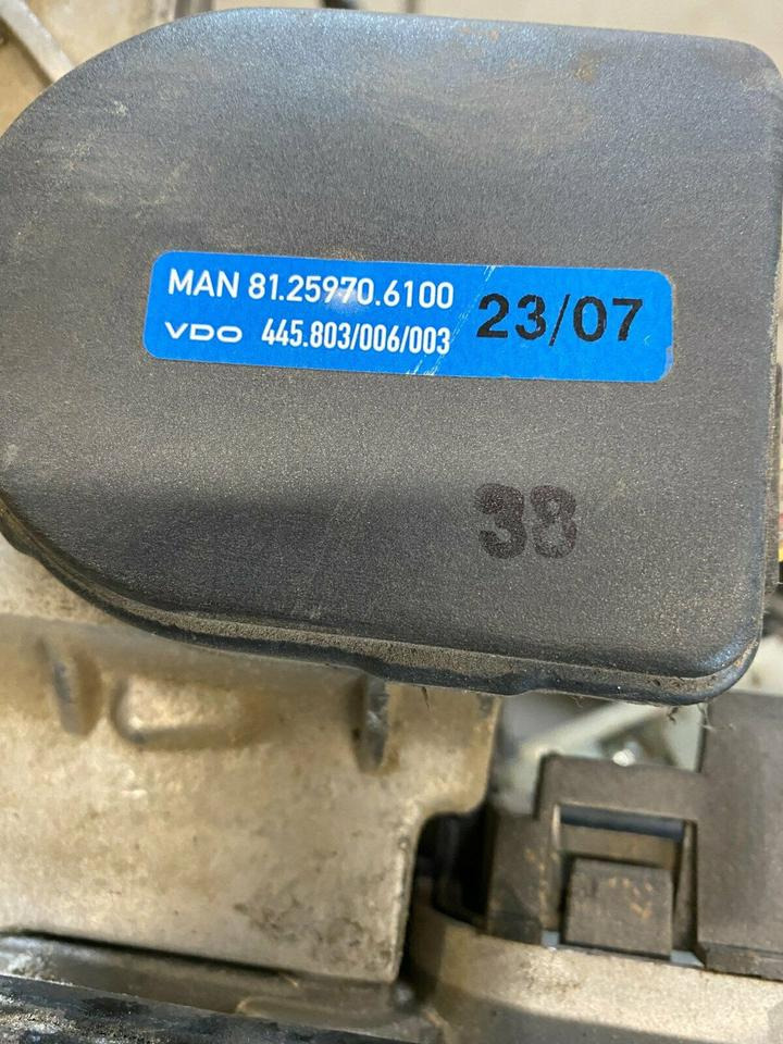 MAN TGA TGX Fußbremsventil Bremsventil 81.25970.6100 - Спирачен клапан за Камион: снимка 4 MAN TGA TGX Fußbremsventil Bremsventil 81.25970.6100 - Спирачен клапан за Камион: снимка 4