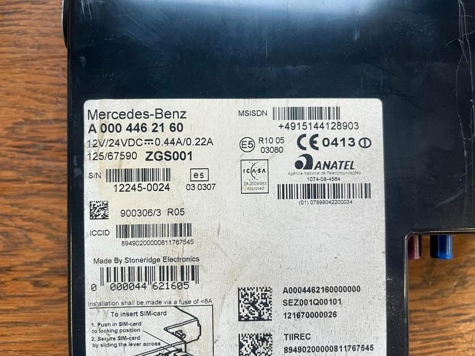 Mercedes-Benz Actros MP4 Tachograph FLEETBOARD A0004462160 - Тахограф за Камион: снимка 2 Mercedes-Benz Actros MP4 Tachograph FLEETBOARD A0004462160 - Тахограф за Камион: снимка 2