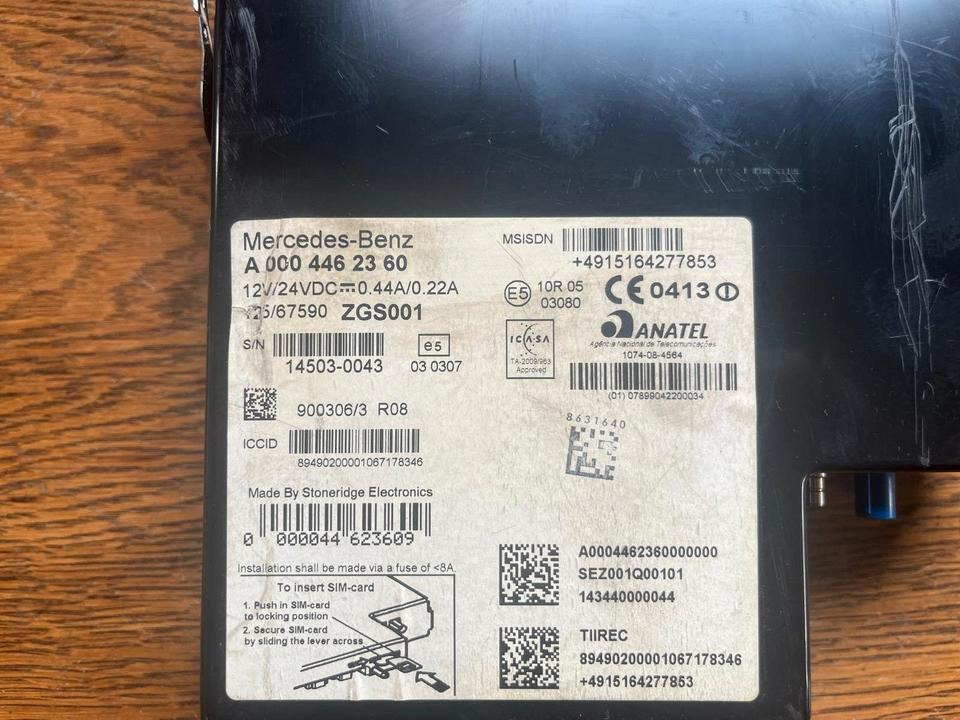 Mercedes-Benz Actros MP4 Tachograph FLEETBOARD A0004462360 - Тахограф за Камион: снимка 2 Mercedes-Benz Actros MP4 Tachograph FLEETBOARD A0004462360 - Тахограф за Камион: снимка 2