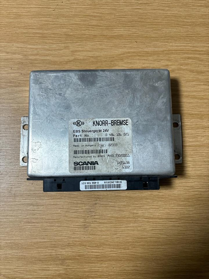 SCANIA KNORR-BREMSE EBS Steuergerät 0486106021 - Блок за управление за Камион: снимка 1 SCANIA KNORR-BREMSE EBS Steuergerät 0486106021 - Блок за управление за Камион: снимка 1