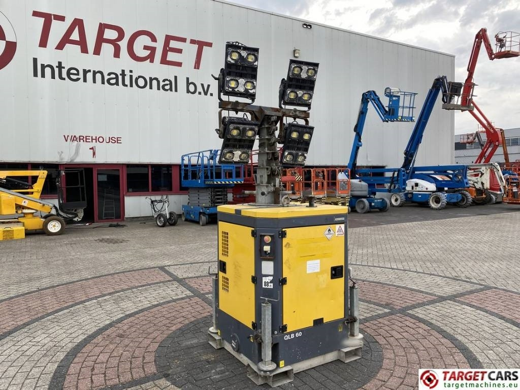 Atlas Copco QLB60 Tower Light 4x350W - Осветителна кула: снимка 1 Atlas Copco QLB60 Tower Light 4x350W - Осветителна кула: снимка 1