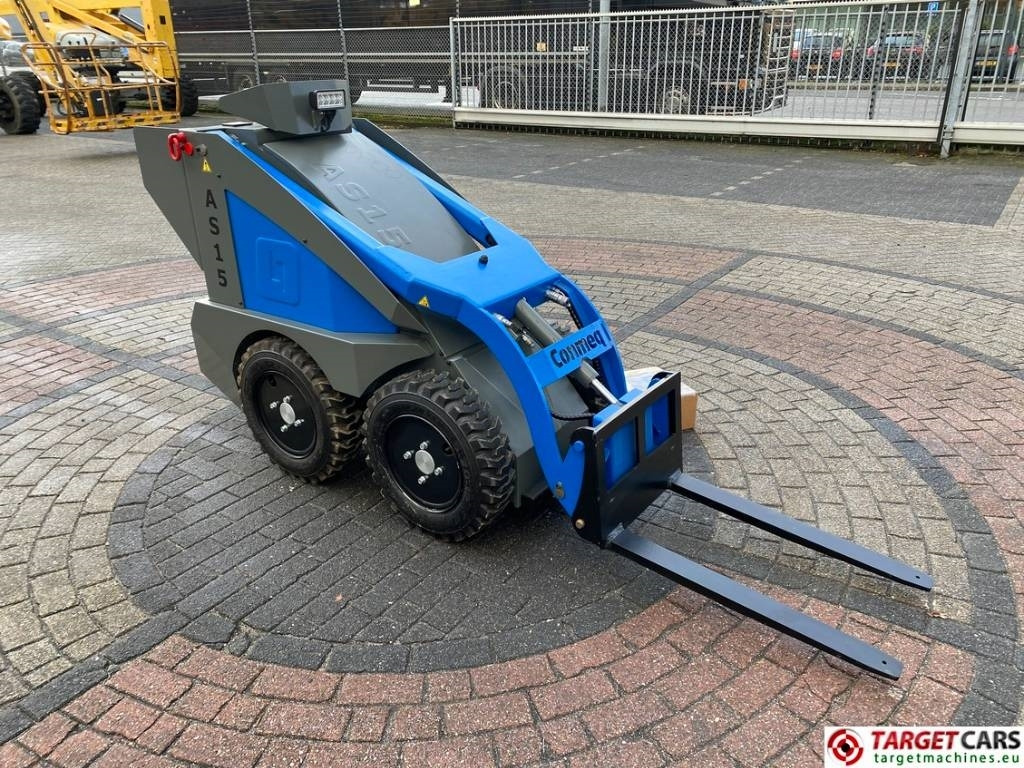 Conmeq AS15 Mini Skid Steer Electric Wheel Loader - Мини челен товарач: снимка 2 Conmeq AS15 Mini Skid Steer Electric Wheel Loader - Мини челен товарач: снимка 2