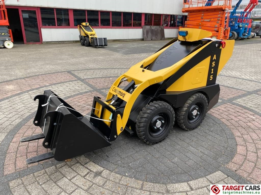 Нови Мини челен товарач Conmeq AS15 Mini Skid Steer Loader 4x4 Electric: снимка 28