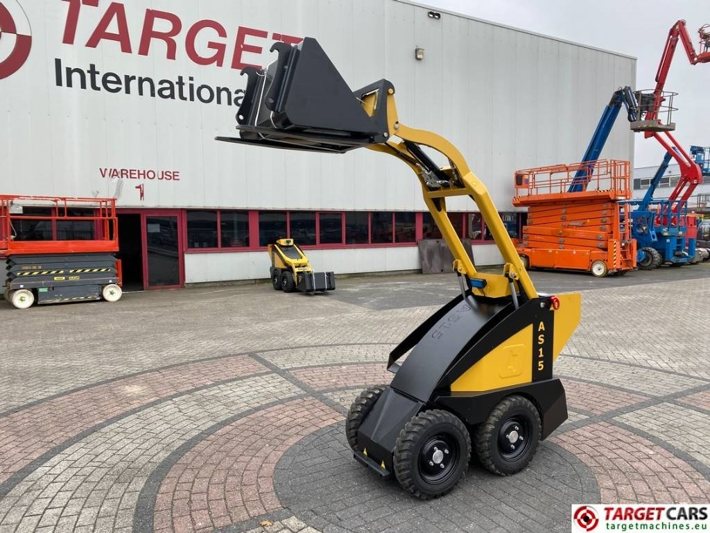 Нови Мини челен товарач Conmeq AS15 Mini Skid Steer Loader 4x4 Electric: снимка 31