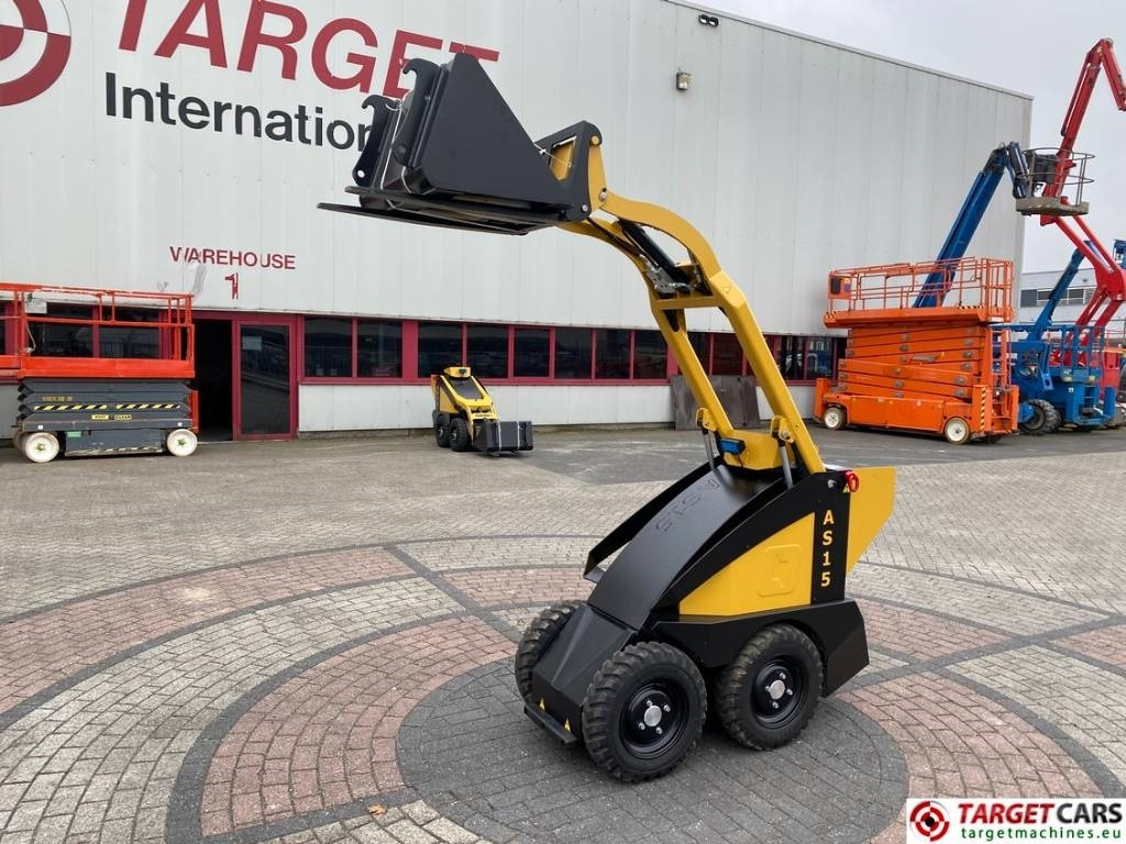Нови Мини челен товарач Conmeq AS15 Mini Skid Steer Loader 4x4 Electric: снимка 30