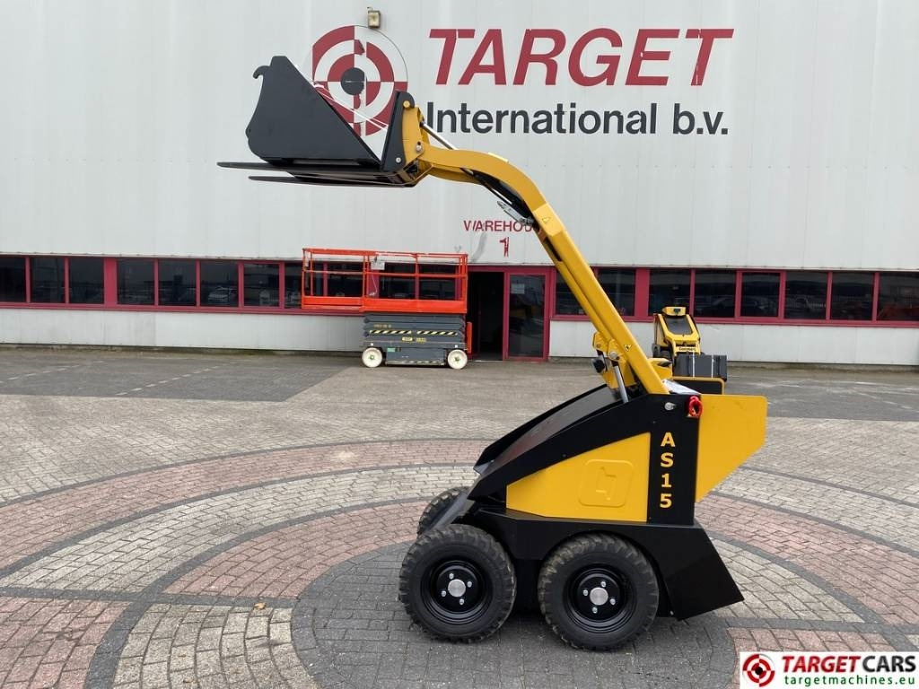 Нови Мини челен товарач Conmeq AS15 Mini Skid Steer Loader 4x4 Electric: снимка 7