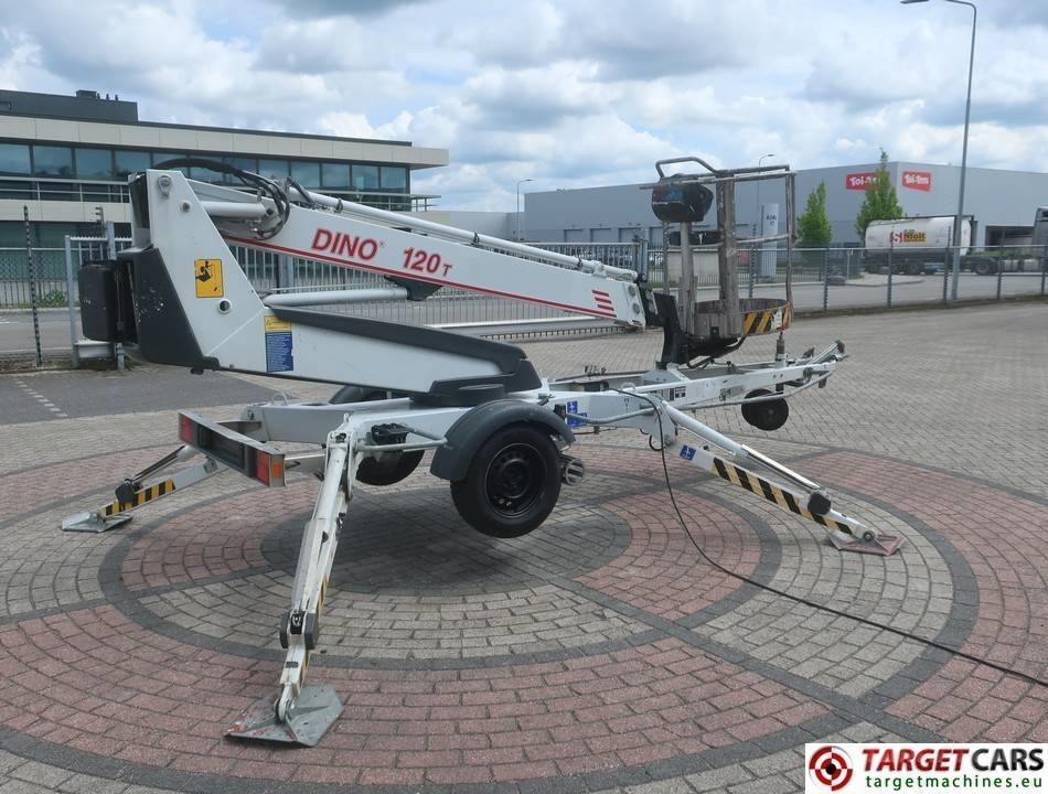 Dino 120T Tow Telescopic Boom Work Lift 1200cm - Вишка на ремарке: снимка 3 Dino 120T Tow Telescopic Boom Work Lift 1200cm - Вишка на ремарке: снимка 3